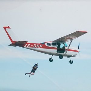 Static Line Parachute Jump with Icarus Skydiving School at Rand Airport
