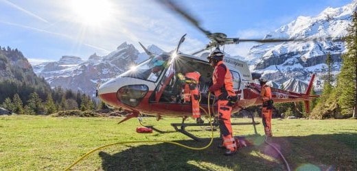 Swiss Helicopter Samedan St Moritz