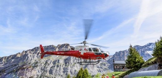 Swiss Helicopter Schattenhalb Meiringen