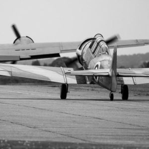 Air Experience Flight in the T6 Harvard at Peterborough Business Airfield