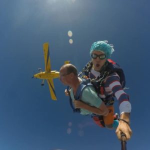 Tandem Parachute Jump with SkyKef in Be'er Sheva, Israel