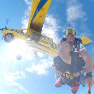 Tandem Skydiving Jump with Selfie Cam at SkyKef in Be'er Sheva, Israel