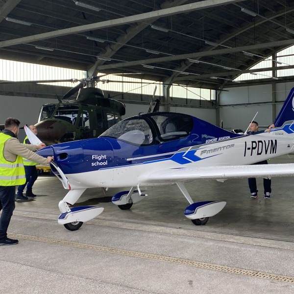 Tecnam Mentor For Hire From Egmont Aviation On Avpay aircraft in hangar