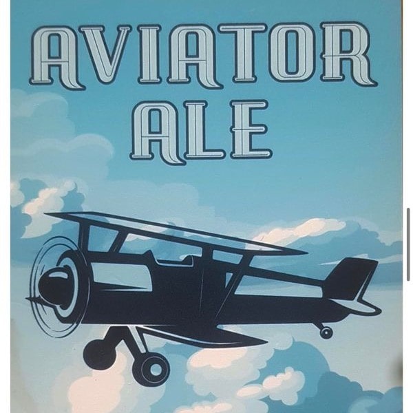 The Aviator Airfield Cafe at Gloucester Airport Aviator Ale