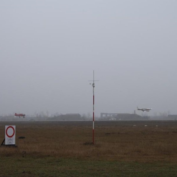 Tököl Airport Foggy Departures