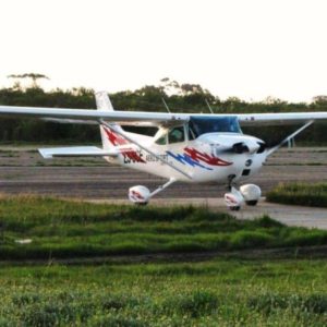 Trial Flying Lesson in the Cessna 172 at Cape Winelands Airport South Africa