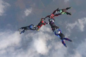 UK Parachuting Beccles Fabrizio Colonna Skydiving Skills Camp