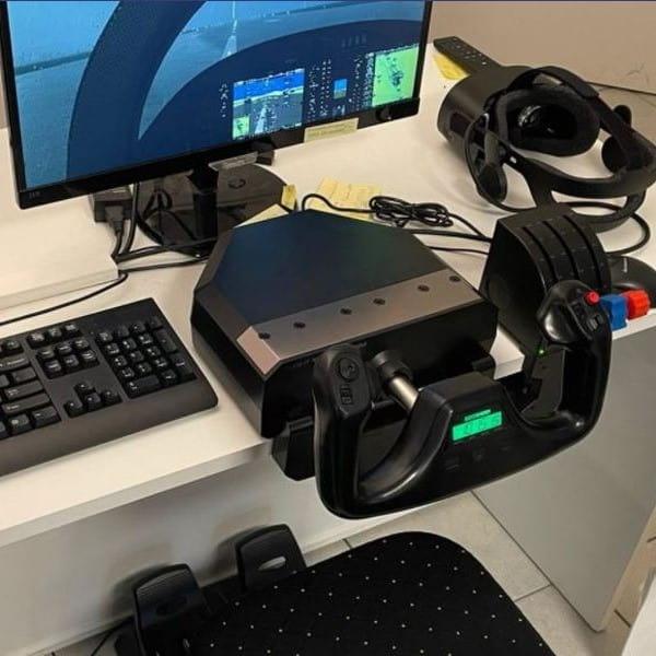 Virtual Reality Flight Simulator Training Station in Zurich, Switzerland