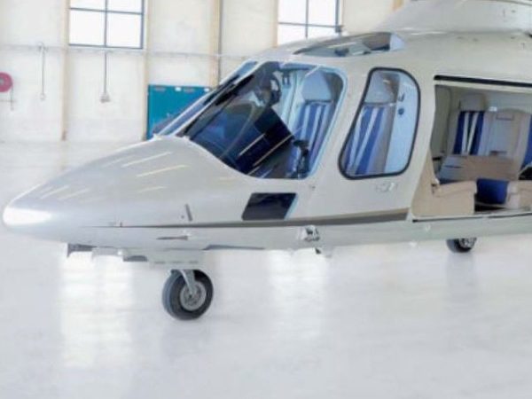 White 2009 Agusta A109S Grand For Sale by Savback Helicopters. Exterior
