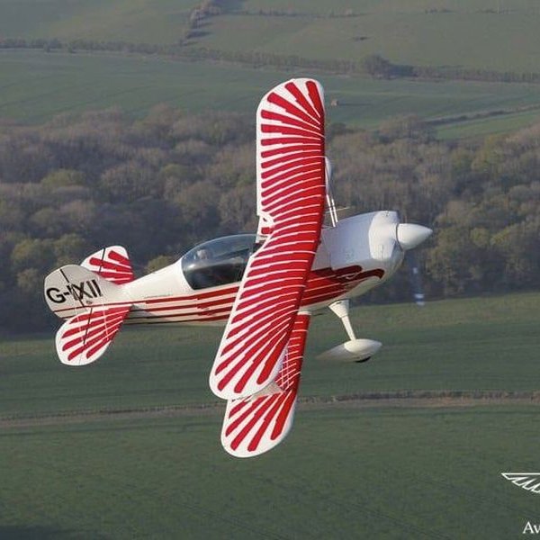 Wilco Aviation Limited in flight over countryside