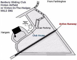 Banbury Gliding Club Map